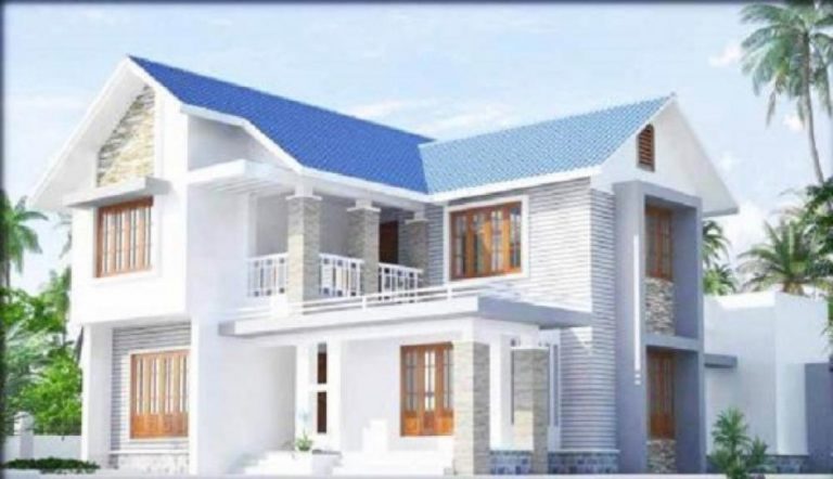 Model Rumah Berwarna Putih Yang Nyaman